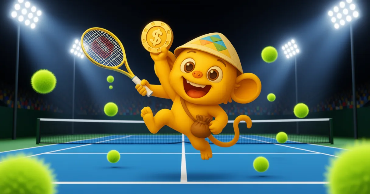 Alexandra Eala competing aggressively on the tennis court